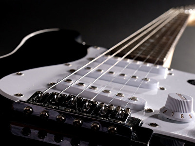Crno bela gitara